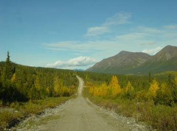 ...it looked the same way behind me... for many miles.