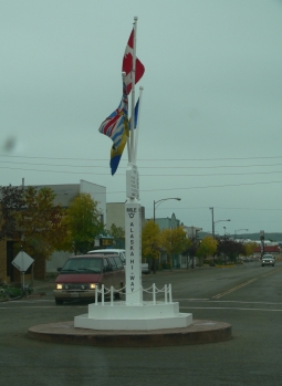 Alaska Highway Mile Post #1  (Dawson Creek, BC)