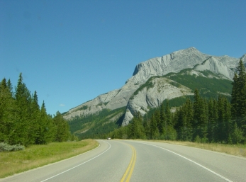 Many photos were taken through the windshield as I drove along.