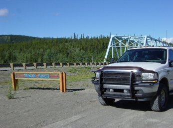 Crossing the Yukon River